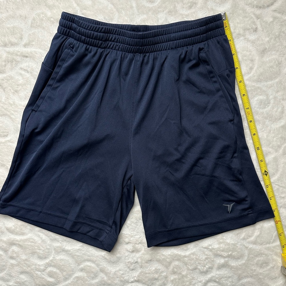 Old Navy Active Athletic Shorts Boys size (10/12) LARGE, color Navy Blue
